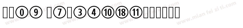 Expo Numerals字体转换